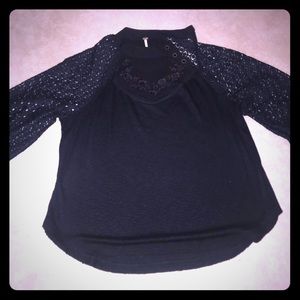 free people thermal mock neck